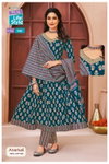 Anarkali Vol 9 By Mcm Readymade Cotton Printed Kurti With Bottom Dupatta Best Wholesale Shop In Surat